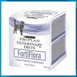 FortiFlora Pro Plan Para Gato Caja 30 Sobres (pregunte por disponibilidad, este producto requiere refrigeración por lo que el en