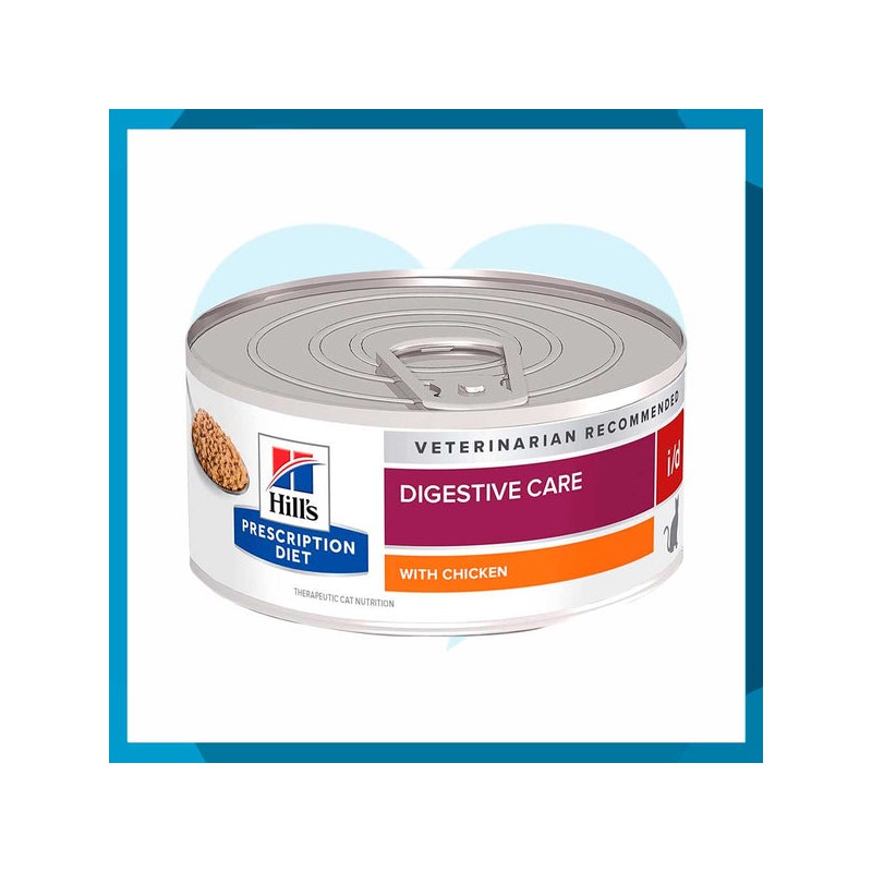 Alimento Hill's Prescription Diet i/d Cuidado Digestivo Para Gato Lata 150g (envío a partir de $250.00 pesos)