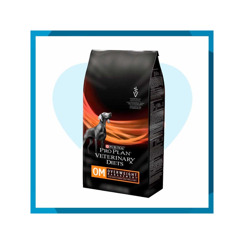 Alimento Pro Plan Veterinary Diets Canine OM Control de Peso 8.16kg